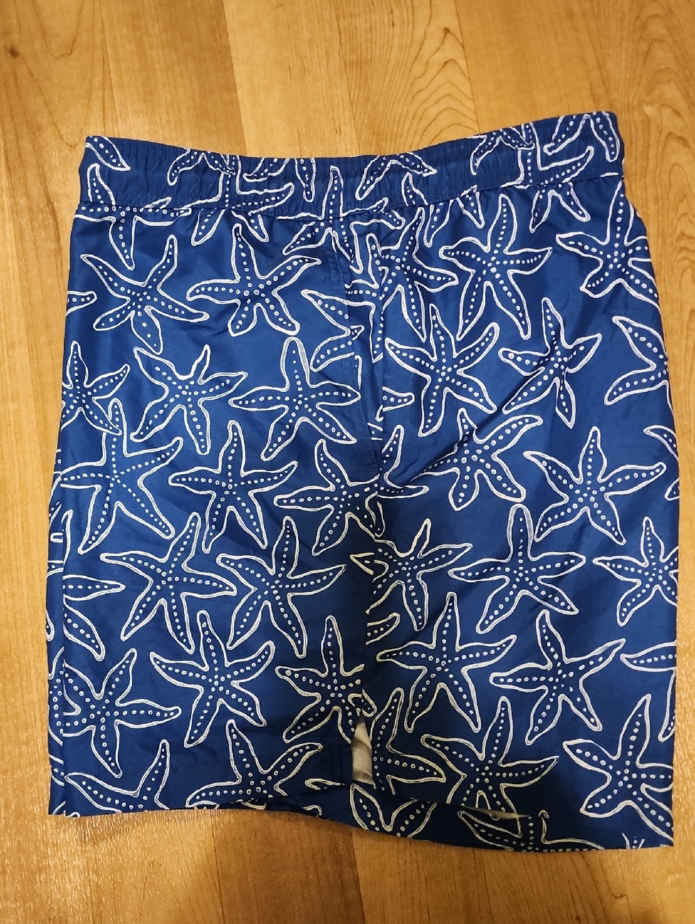George Navy and White Starfish Swim Shorts